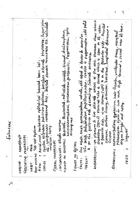 Botany-1: Detailed Study of Fabaceae, Solanaceae, and Liliaceae ...