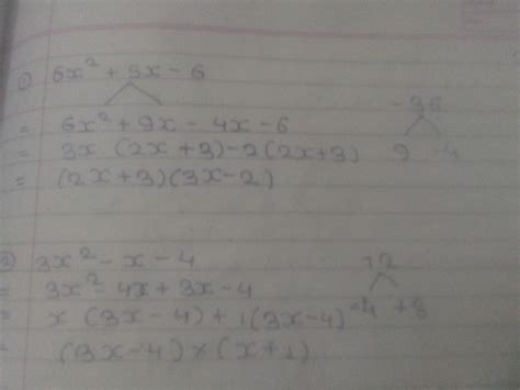 How do you split the middle term in quadratic equations? - Brainly.in