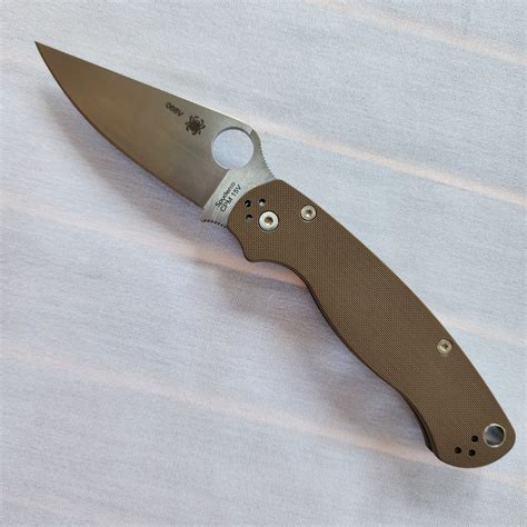 Bladebinge - Spyderco - Paramilitary 2 (PM2) - 15V *SPRINT RUN ...