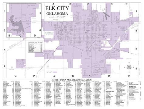 Maps of Elk City, Oklahoma - Elk City Chamber of Commerce