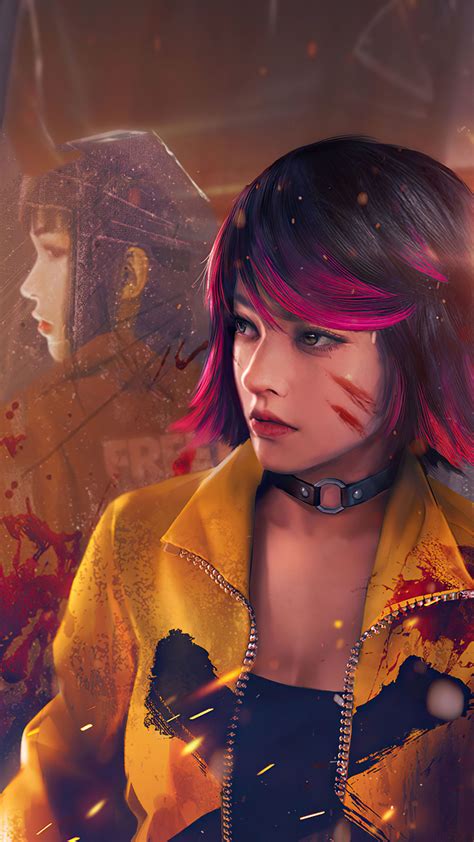Kelly Garena Free Fire 2020 4K Ultra HD Mobile Wallpaper | Girl iphone ...
