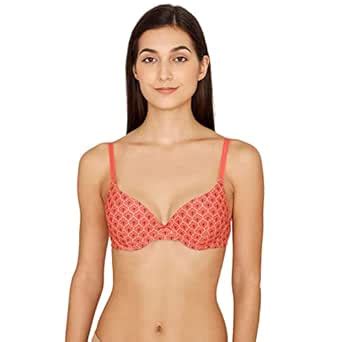 Buy Zivame Zellij Dreams Push up Wired Medium Coverage Bra for Women ...