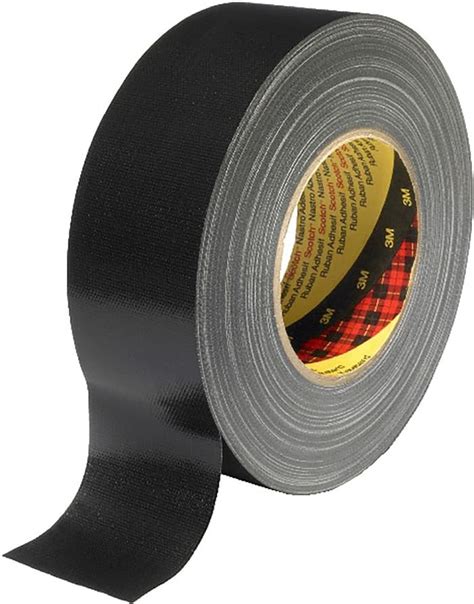 389 50mx100mm 3M | 3M Scotch 389 Duct Tape, 50m x 100mm, Black, Acrylic ...