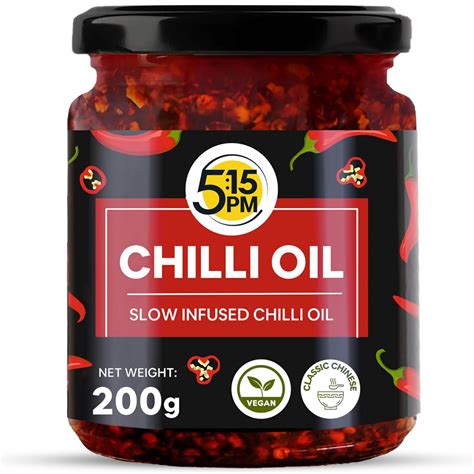 5:15PM Chilli Oil | Crispy Chilli Oil For Noodles | Sichuan Chilli Oils ...