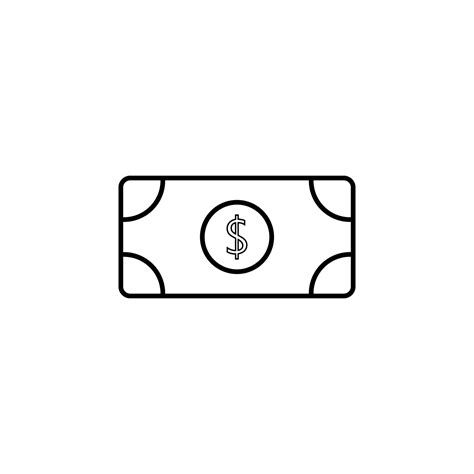 Banknote Line Drawing 的图像结果