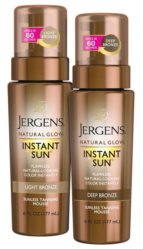 Jergens natural glow, Tanning mousse, Natural glow