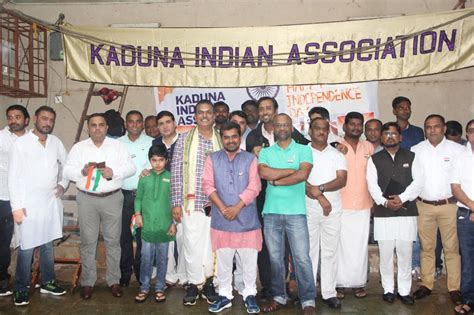Members of Kaduna Indian Association, Kaduna, Nigeria celebrated 76th ...