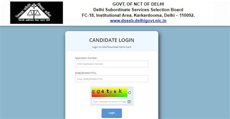 DSSSB Admit Card 2023 Out for Non Teaching Posts, Download Link