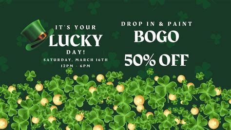 BOGO 50% OFF DROP IN & PAINT, BoardRoom46 (300 Second Avenue ...