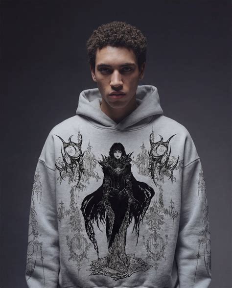 Occula Grey Boxy Oversized Hoodie [PRE-ORDER]