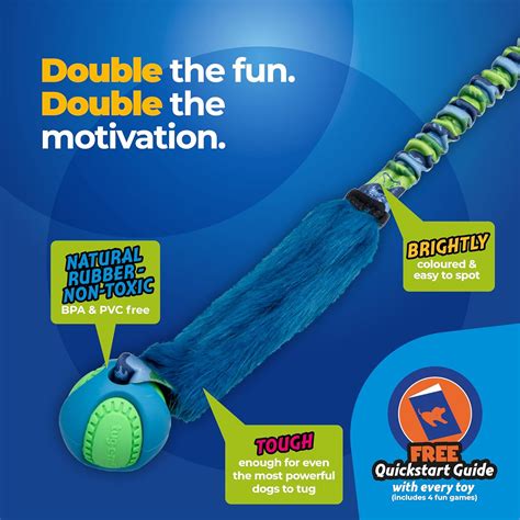 Tug-E-Nuff - Fauxtastic PowerBall Bungee | Durable India | Ubuy