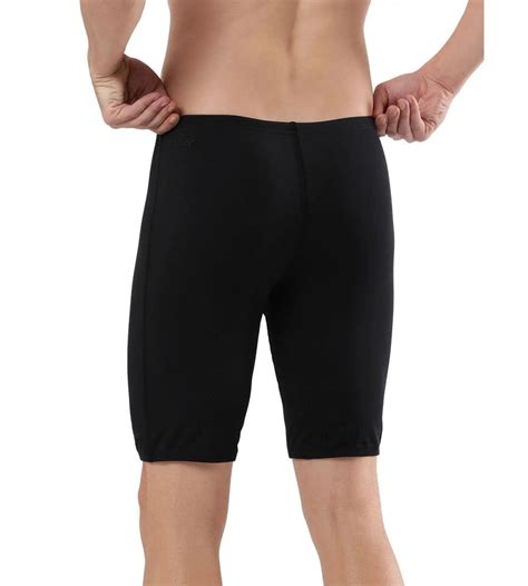 Buy Speedo Adult Male Essential Endurance Jammer Black Swimwear Online ...