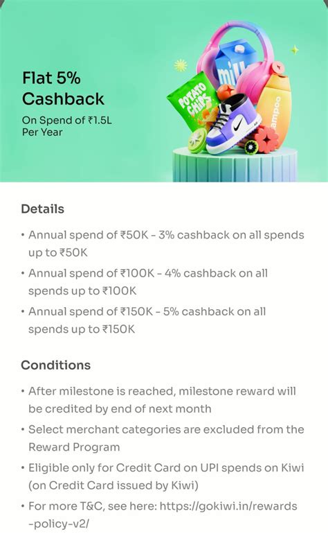 OfferTag: Apply for Kiwi Neon Credit Card & get upto 5% cashback on UPI ...