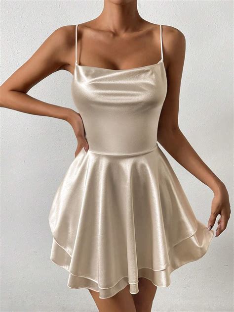 Chiquease Sexy Crisscross Backless Spaghetti Strap Dress Mini Short ...