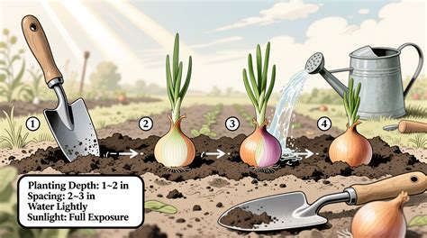 Plant Red Onions: Step-by-Step Guide for Gardeners