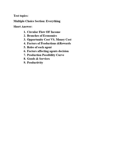 Image result for Economics PDF Notes