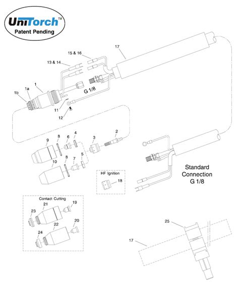 Image result for Exploded View Drawing of a Torch Lighter