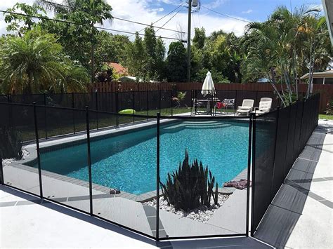 WaterWarden Safety Fence for Inground Pool 5’ x 24’ ft, Guards Children ...