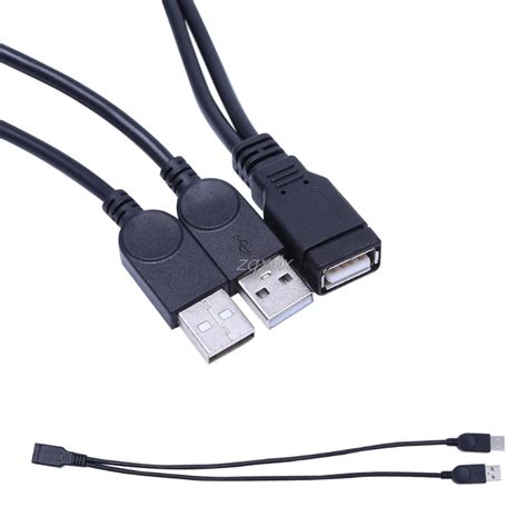 Image result for Double USB Cable