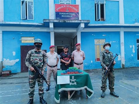 Assam Rifles seize drugs worth Rs 1.65 crore in Mizoram's Champhai, one ...