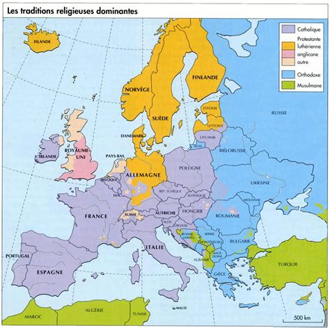 Explore Europe Religion Map