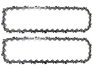 2PC Chainsaw Chain replacement chain For BAUER 64940 10" cordless ...