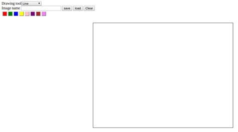 Draw App JavaScript 的图像结果