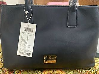 Buy Van Heusen Women's Satchel (Navy) at Amazon.in