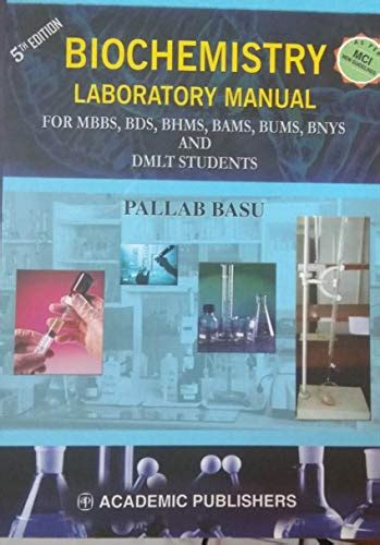 Buy Biochemistry Laboratory Manual For MBBS, BDS, BHMS, BAMS, BUMS ...