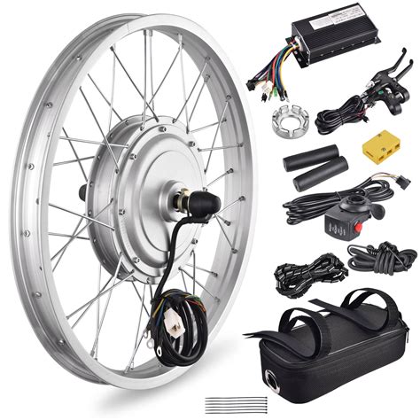 "Yescom 20"" E-Bike Conversion Kit with 750W 36V Bicycle Hub Motor" - Walmart.com