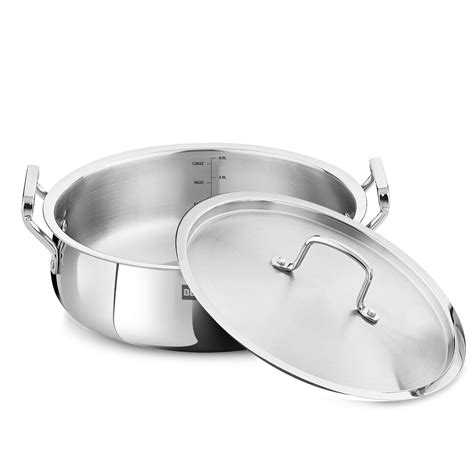 BE Essentials Tri-Ply Stainless Steel Biryani Handi
