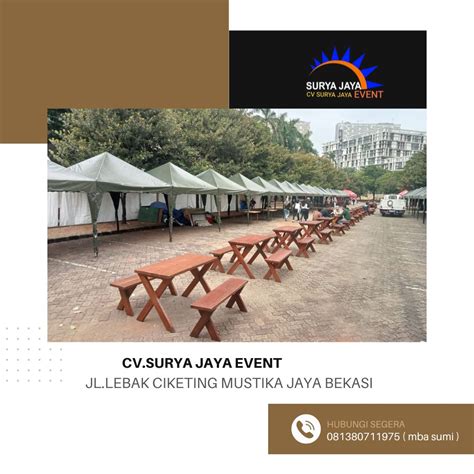 Menyewakan Meja Taman Cipulir Kebayoran Lama Jakarta Selatan