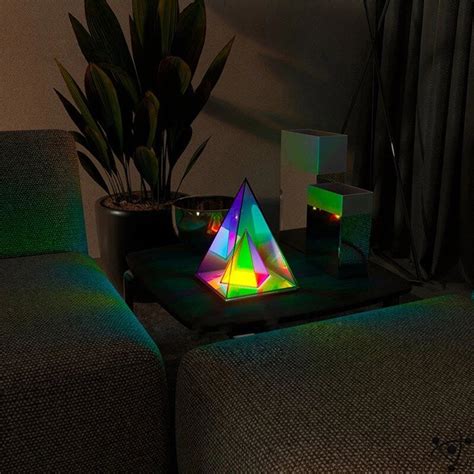 Image result for Pyramid Infinity Lamp