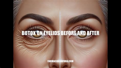 Botox on Eyelids: Before and After Transformations
