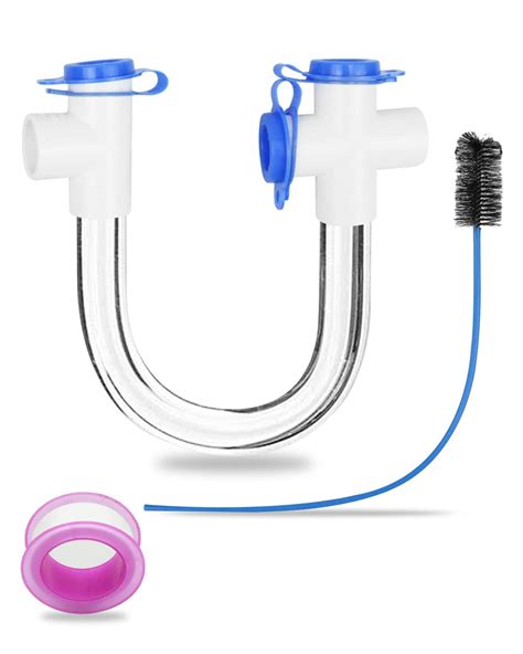 3/4 in. Clear Pvc Condensate P-trap for HVAC Systems Air Conditioner ...