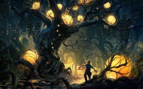 [100+] Enchanted Forest Wallpapers | Wallpapers.com - Wallpaper for N
