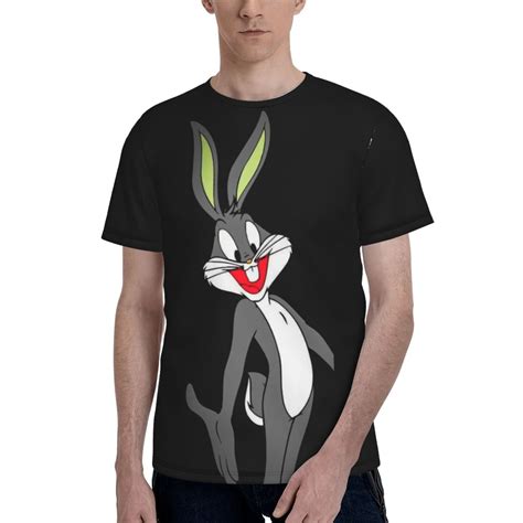 Bugs Bunny T Shirt For Men Women, Graphic Print Casual Unisex Short ...