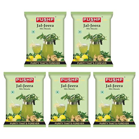 Pushp Brand Jal Jira Masala (500g in each) (Pack of 5) : Amazon.in ...