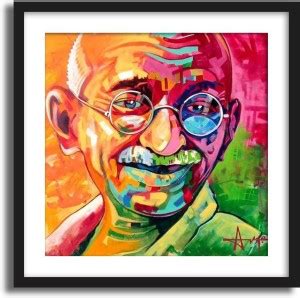 ArtCentral Freedom Fighter Series Father of the nation - Gandhi Modern ...