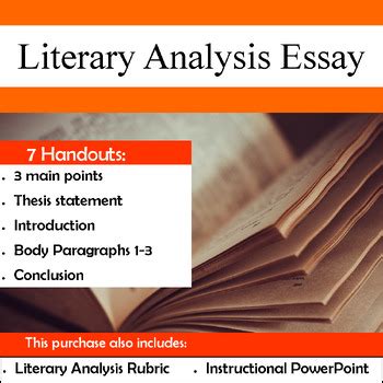 Image result for Literary Analysis Essay Examples