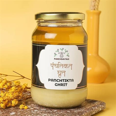 Buy Panchtikta Ayurvedic A2 Medicated Ghrit/Ghee| Panchkarma Ayurveda ...