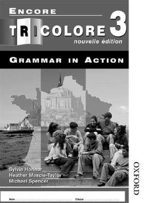 Encore Tricolore Nouvelle 3 Grammar in Action Workbook Pack (X8 ...