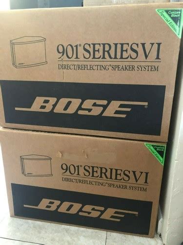 Bose 901 Series VI Speakers - Custom Black Special India | Ubuy