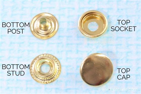 Image result for Snap Fastener Types