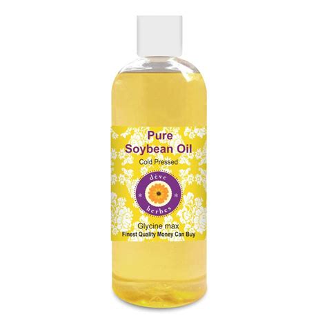 Deve Herbes Pure Soybean Oil (Glycine max) | Cold Pressed | Natural ...