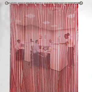 Buy Stylista PVC Transparent Ac Curtain - Length (10 Feet) Or (120 Inch ...