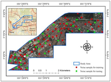 Traffic Noise Modelling Using Land Use Regression Model Based on ...