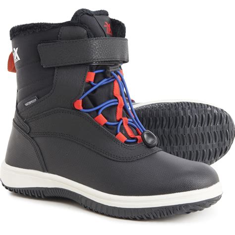 ZeroXposur Boys Alaska Snow Boots - Waterproof, Insulated - Save 38%
