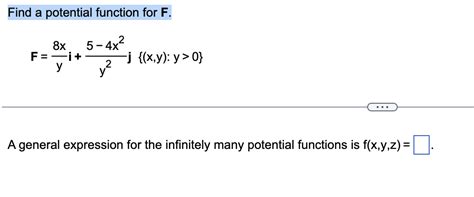Image result for How to Find Potential Function