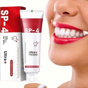 Sarbeau SP 4 Ultra Brightening HydratingToothpaste Whitening Formula _C ...